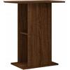 vidaXL Supporto per Acquario 60,5x36x72,5cm Multistrato Rovere Marrone, Mobile per Acquario, Supporto per Acquario in Legno, mobiletto per Acquario