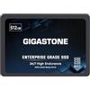 Gigastone Enterprise SSD 512GB NAS SSD Cache 24 ore su 24, 7 giorni su 7 Alta Resistenza TLC business server RAID Network Attached Storage SATA III 2,5 Pollici Unità a stato solido interno