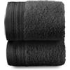 Top Towel - Premium - Asciugamani da bagno - 2 asciugamani viso o bidet - 100% Cotone - 600 Grammi