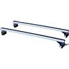 La Prealpina COPPIA DI BARRE PORTATUTTO IN ALLUMINIO LA PREALPINA LP59 PER VEICOLI CON CORRIMANO O RAILING