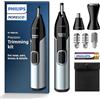 Norelco Philips Norelco Naso 5000 per naso, orecchie, sopracciglia, NT5600/62