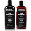 Brickell Men's Products Brickell Men's Routine Quotidiana per la Cura Dei Capelli, Set di Shampoo e Balsamo Antiforfora per Uomo, Tutto Naturale e Biologico, Profumato