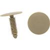 A ABSOPRO Automobile blocceggio 7mm x 25mm x 28mm Fermi Rivetto Plastica Beige (30Set)