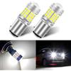 Teguangmei 1157 LED Lampadine Bianco 6000K Super Luminosi 3030 42SMD BAY15D P21/5W Freno di Retromarcia Coda Stop Fendinebbia Posteriore Luce di Posizione 12-24V (2 PCS)