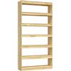 vidaXL Libreria/Divisorio 100x30x200 cm Legno Massello di Pino