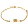 Monde Petit Bracciale per bambini - oro giallo 18k (750) - Scatola Regalo - Certificato di garanzia