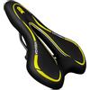 MSDADA Sella per Bicicletta Comoda, Cuscino per Sedile in Gel Impermeabile - Sellino Ergonomico per MTB, BMX, Bici da Strada, Mountain Bike, Dirt Bike, Adatto per Donne e Uomini (Giallo)