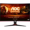 AOC G2 C27G2ZE/BK Monitor PC 68,6 cm (27) 1920 x 1080 Pixel Full HD LED Nero, Rosso [C27G2ZE/BK]