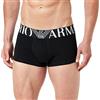 Emporio Armani Uomo Boxer Essential Megalogo Boxer, Nero, S