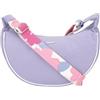 Eco Right Ecoright Borsa tracolla Donna Borsa tracolla mezzaluna, Borsette Donna tracolla piccole portatile con tracolla regolabile