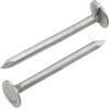 AERZETIX - C70840 - Set di 300 Chiodi a testa piatta larga Ø3x40mm - diametro testa Ø10mm - in acciaio - colore argento - feltro per coperchi tegole bituminose carpenteria rivestimenti per tetti