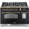 Lofra RNMD126MFT+E/2AEO Cucina freestanding Elettrico Gas Nero A