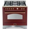 Lofra RRG96MFT/CI Cucina freestanding Elettrico Gas Bordeaux A