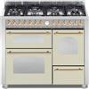 Lofra RBIT116MFET+SMFT/2AEO Cucina freestanding Elettrico Gas Giallo