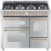 Lofra RST116MFET+SMFT/2AEO Cucina freestanding Elettrico Gas Acciaio inox