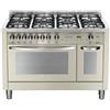 Lofra PBID126GV+E/2Ci Cucina freestanding Gas Avorio A