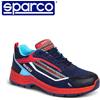 Sparco SCARPE ANTINFORTUNISTICA SPARCO TEAMWORK INDY LINE SANREMO ESD S3S SR LG COLORE BLU MARINE/ROSSO COD. 07537MR