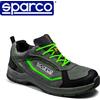 Sparco SCARPE ANTINFORTUNISTICA SPARCO TEAMWORK INDY LINE SONOMA ESD S1PS SR LG COLORE GRIGIO SCURO/VERDE FLUO COD. 07539GSVF