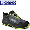 Sparco SCARPE ANTINFORTUNISTICA SPARCO TEAMWORK INDY LINE TEXAS ESD S1PS SR LG COLORE GRIGIO SCURO/GIALLO FLUO COD.07538GSGF