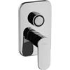 Paini MISCELATORE MONOCOMANDO MONOFORO PAINI DOMUS DOCCIA INCASSO A DUE USCITE CON DEVIATORE A PULSANTE 18CR691B