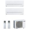 Mitsubishi Electric CLIMATIZZATORE CONDIZIONATORE MITSUBISHI ELECTRIC DUAL SPLIT INVERTER MSZ-AP_VGK R-32 7000+12000 CON MXZ-2F42VF - WI-FI INCLUSO - NEW 7+12