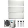 Daikin CLIMATIZZATORE CONDIZIONATORE DAIKIN BLUEVOLUTION TRIAL SPLIT INVERTER STYLISH WHITE R-32 WI-FI 9000+9000+9000 CON 3MXM52N 9+9+9 FTXA-AW Garanzia Italiana