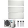 Daikin CLIMATIZZATORE CONDIZIONATORE DAIKIN BLUEVOLUTION TRIAL SPLIT INVERTER STYLISH WHITE R-32 WI-FI 7000+7000+7000 CON 3MXM52N - 7+7+7 FTXA-AW -Garanzia Italiana