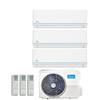 Midea CLIMATIZZATORE CONDIZIONATORE MIDEA TRIAL SPLIT INVERTER EVOLUTION R-32 12000+12000+12000 BTU CON M3OF-27HFN8-Q WI-FI INCLUSO- NEW - 12+12+12