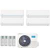 Midea CLIMATIZZATORE CONDIZIONATORE MIDEA QUADRI SPLIT INVERTER EVOLUTION R-32 9000+9000+12000+12000 BTU CON M4OE-28HFN8-Q WI-FI INCLUSO- NEW - 9+9+12+12