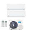 Midea CLIMATIZZATORE CONDIZIONATORE MIDEA DUAL SPLIT INVERTER EVOLUTION R-32 9000+12000 BTU CON M2OD-14HFN8-Q WI-FI INCLUSO - NEW - 9+12