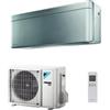 Daikin CLIMATIZZATORE CONDIZIONATORE DAIKIN BLUEVOLUTION INVERTER STYLISH FTXA42BS SILVER 15000 Btu WiFi A++ R-32 - NEW TOTAL SILVER