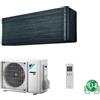 Daikin CLIMATIZZATORE CONDIZIONATORE DAIKIN BLUEVOLUTION INVERTER STYLISH FTXA42BT BLACKWOOD 15000 Btu WiFi A++ R-32 - NEW REAL BLACKWOOD