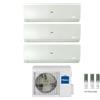 Haier CLIMATIZZATORE CONDIZIONATORE HAIER TRIAL SPLIT INVERTER FLEXIS PLUS WHITE R-32 7000+7000+9000 CON 3U55S2SR3FA WI-FI hOn NEW - 7+7+9