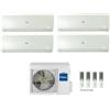 Haier CLIMATIZZATORE CONDIZIONATORE HAIER QUADRI SPLIT INVERTER FLEXIS PLUS WHITE R-32 7000+7000+7000+24000 CON 4U75S2SR3FA WI-FI hOn NEW 7+7+7+24