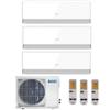 Baxi CLIMATIZZATORE CONDIZIONATORE BAXI INVERTER TRIAL SPLIT HALO BIANCO 9000+9000+9000 CON LSGT60-3M R-32 9+9+9 - NEW