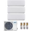 Baxi CLIMATIZZATORE CONDIZIONATORE BAXI INVERTER TRIAL SPLIT ASTRA 9000+9000+9000 CON LSGT60-3M R-32 WI-FI READY- NEW 9+9+9