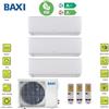 Baxi CLIMATIZZATORE CONDIZIONATORE BAXI INVERTER TRIAL SPLIT ASTRA 9000+9000+9000 CON LSGT70-3M R-32 WI-FI READY- NEW 9+9+9