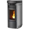 Mcz STUFA A PELLET MCZ MUSA HYDROMATIC 24 IN ACCIAIO - 24 KW SILVER