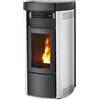 Mcz STUFA A PELLET MCZ MUSA HYDROMATIC 24 IN ACCIAIO - 24 KW BIANCA