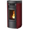 Mcz STUFA A PELLET MCZ MUSA HYDROMATIC 24 IN ACCIAIO - 24 KW BORDEAUX