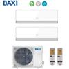 Baxi CLIMATIZZATORE CONDIZIONATORE BAXI INVERTER DUAL SPLIT HALO BIANCO 9000+18000 CON LSGT70-3M R-32 9+18 - NEW