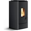 Casatelli STUFA A PELLET TERMOVANA CASATELLI MOD. MATTIA 8 CON RIVESTIMENTO E TOP IN ACCIAIO VERNICIATO 7,2 KW COLORE ANTRACITE