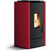 Casatelli STUFA A PELLET TERMOVANA CASATELLI MOD. MATTIA 8 CON RIVESTIMENTO E TOP IN ACCIAIO VERNICIATO 7,2 KW COLORE BORDEAUX