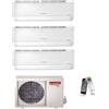 Ariston CLIMATIZZATORE CONDIZIONATORE ARISTON TRIAL SPLIT INVERTER ALYS PLUS 9000+9000+9000 BTU R-32 CON TRIAL 80 XD0C-O 9+9+9 WI-FI READY