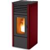 Mcz STUFA A PELLET CANALIZZABILE MCZ MAGGIE KW 10 BORDEAUX COMFORT AIR 10S1