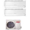 Ariston CLIMATIZZATORE CONDIZIONATORE ARISTON DUAL SPLIT INVERTER ALYS R-32 9000+9000 BTU CON DUAL 50 XD0-O 9+9 con chiavetta WI-FI OMAGGIO