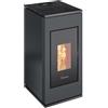 TermoVana STUFA A PELLET 8,2 KW TERMOVANA SOFIA 9.0 ANTRACITE - COD.2000054040