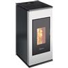 TermoVana STUFA A PELLET 8,2 KW TERMOVANA SOFIA 9.0 BIANCA - COD. 2000054097