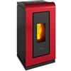 TermoVana STUFA A PELLET 11,9 KW TERMOVANA KING 14.0 ROSSA - COD. 2000059012