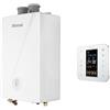 Rinnai CALDAIA RINNAI A CONDENSAZIONE MOMIJI 29 KW CON CRONOTERMOSTATO WI-FI INTEGRATO COMPLETA DI KIT SCARICO FUMI METANO LOW NOX- NEW